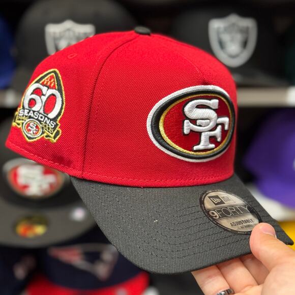 New Era San Francisco 49ers '60 Seasons' A-Frame 9FORTY Snapback - Picture 1 of 4